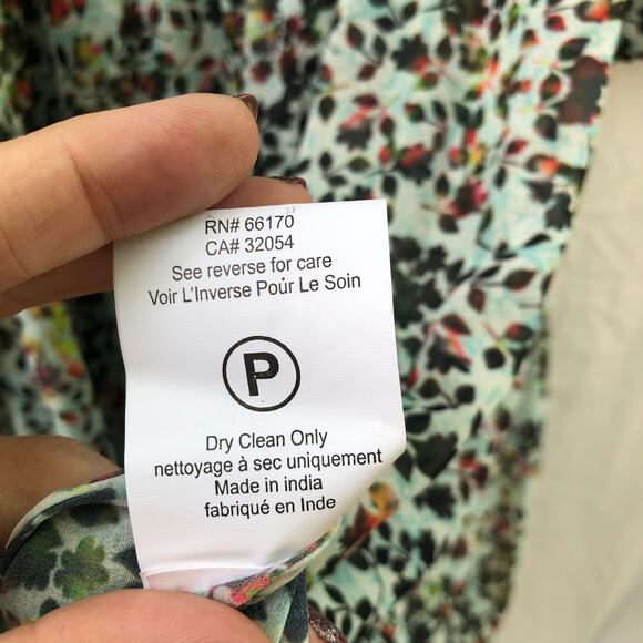 Anthropologie Bhanuni Jyoti Dress Bell Sleeve A Line Floral Embroidered Boho 4 - Picture 8 of 12